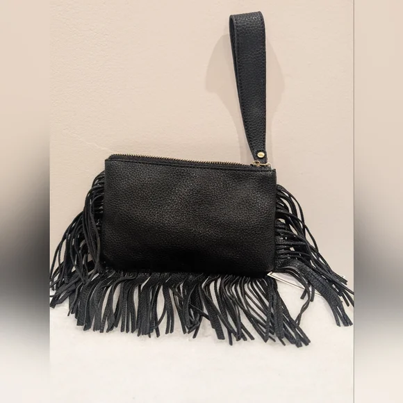Shiraleah Fringe Tote And Clutch - Picture 4 of 8